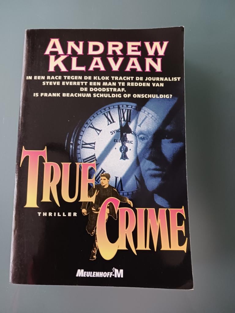 True Crime d'Andrew Klavan, Livres, Thrillers, Belgique, Enlèvement ou Envoi