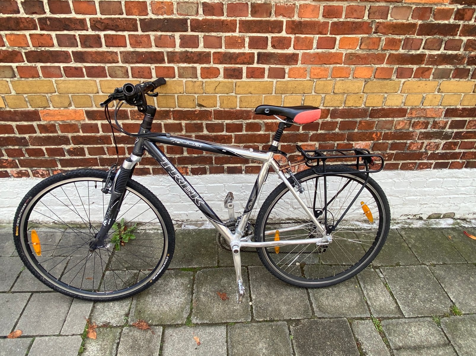 Te koop: Herenfiets van het merk trek, Fietsen en Brommers, Ophalen, 26 inch, Zo goed als nieuw, 15 tot 20 versnellingen