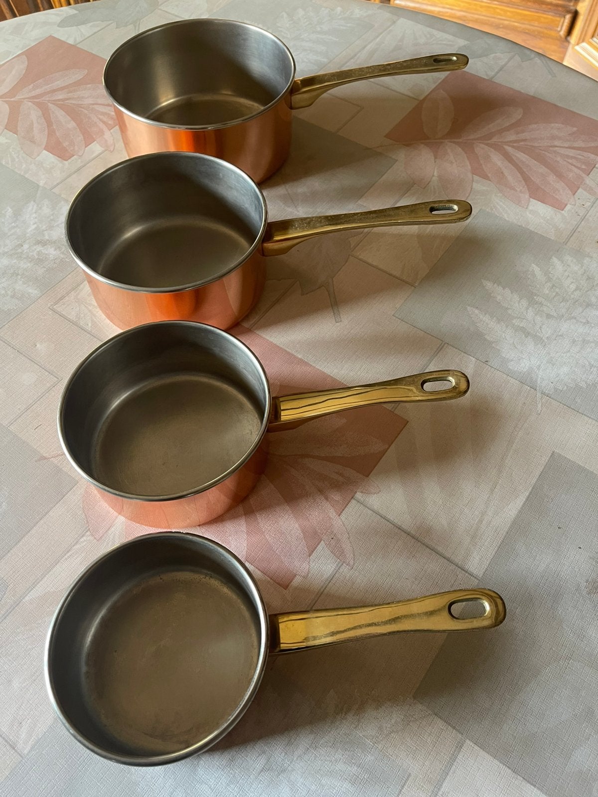 Set de casseroles en cuivre, Enlèvement, Comme neuf