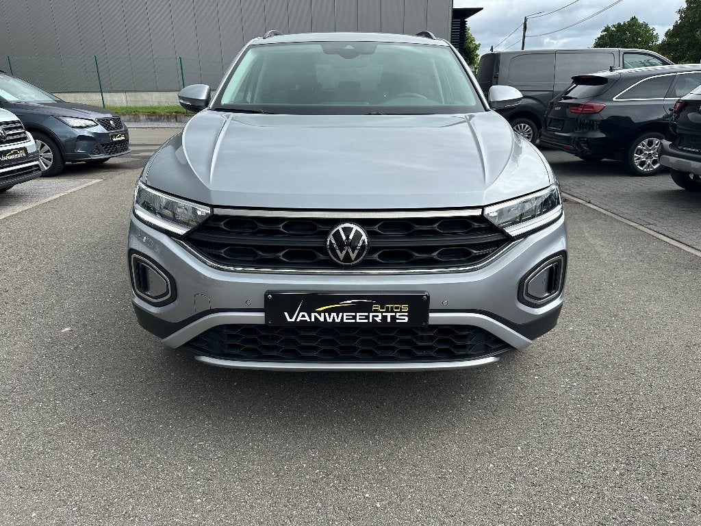 Vw T-Roc, 1.0 TSI, CARPLAY-ANDROID/ CAMERA/ ACC/SENSOREN 360, Autos, Volkswagen, Argent ou Gris, Entreprise, Boîte manuelle, 5 places