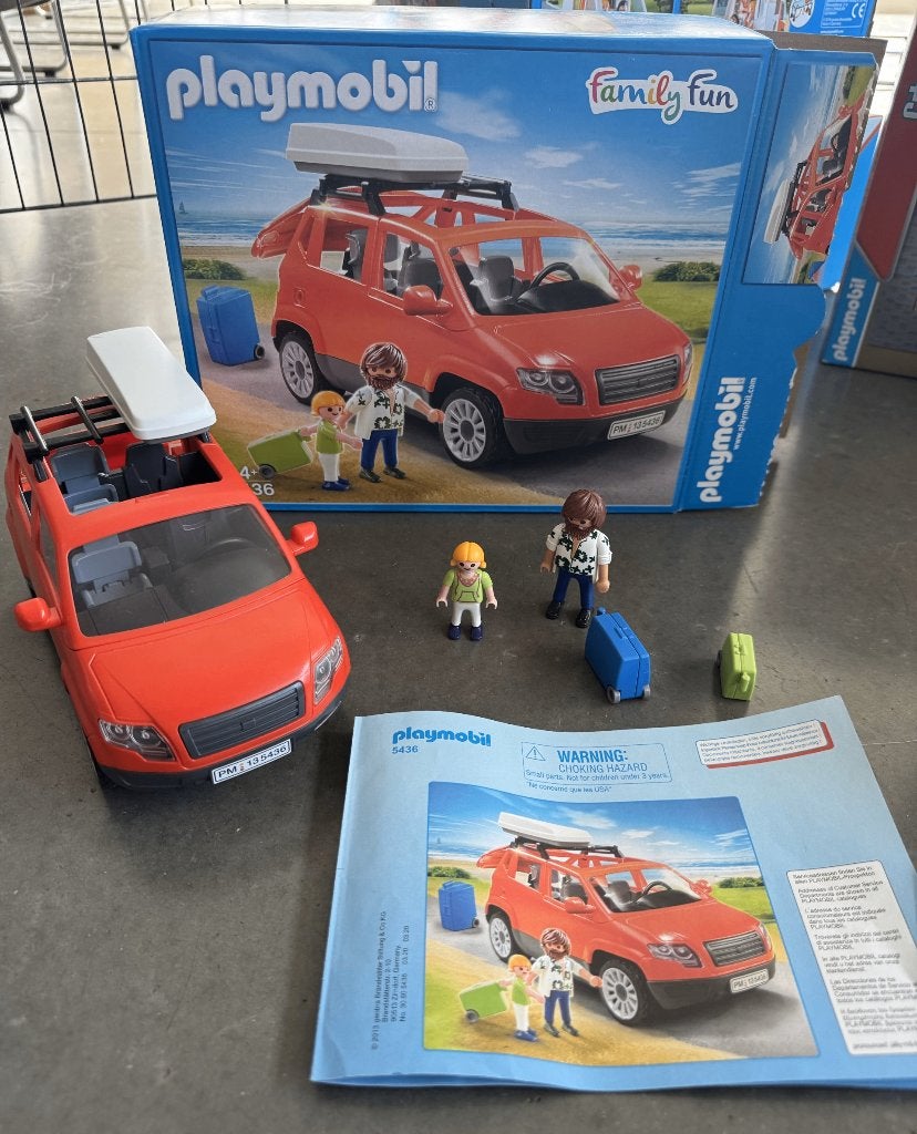 Playmobil auto, Ophalen of Verzenden, Zo goed als nieuw, Complete set