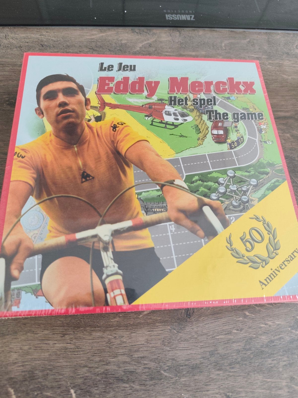 le jeu Eddy Merckx het spel, Hobby en Vrije tijd, Gezelschapsspellen | Bordspellen, Vijf spelers of meer, Ophalen of Verzenden
