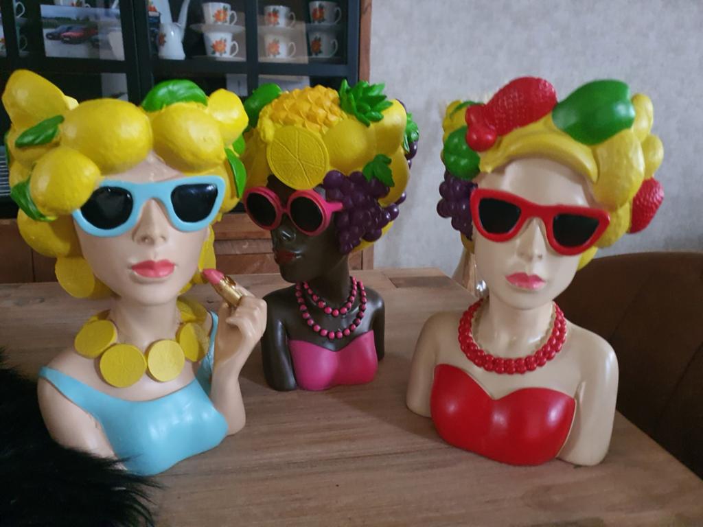 3x decoratie vazen, Enlèvement