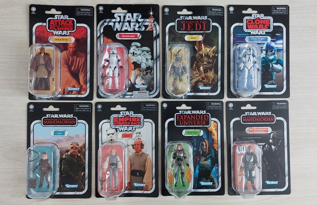 Lot star wars figuren vintage collection, Verzamelen, Star Wars, Ophalen of Verzenden, Zo goed als nieuw, Actiefiguurtje