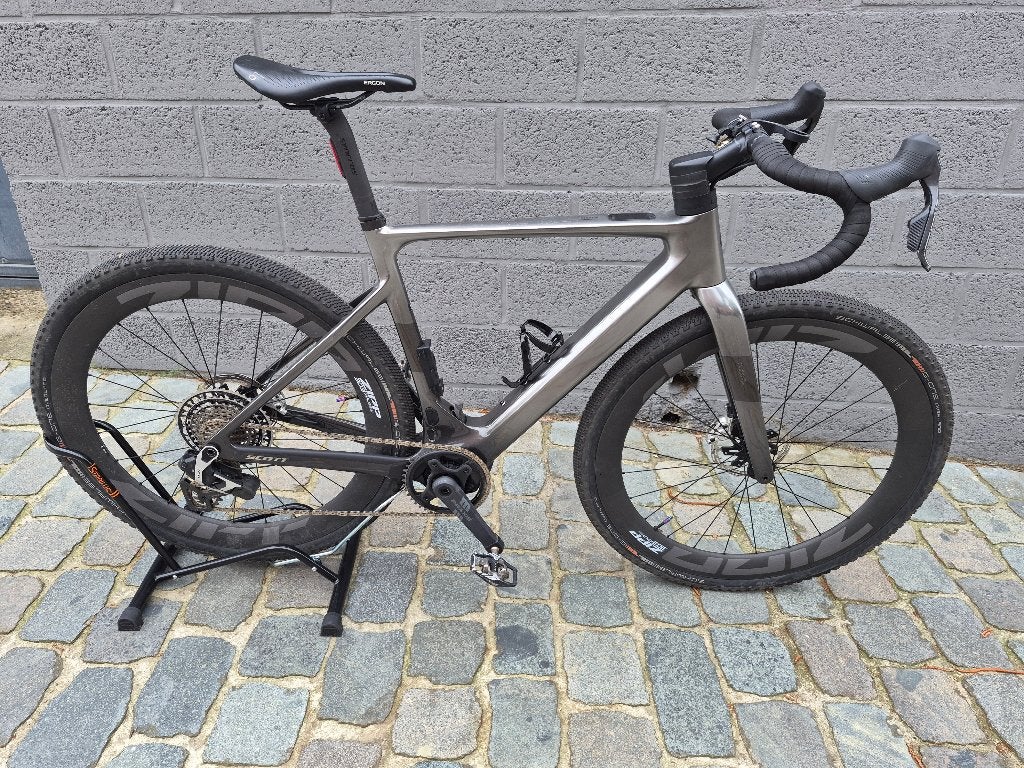 SCOTT SOLACE  E-GRAVEL, 28 inch, Carbon, 10 tot 15 versnellingen, Heren