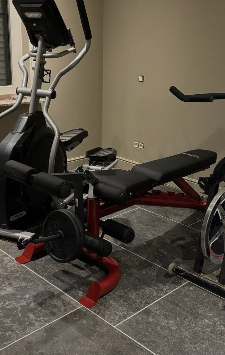 Body-Solid Verstelbare Halterbank/Fitnessbank +Leg Extension, Sport en Fitness, Ophalen, Nieuw, Benen, Fitnessbank