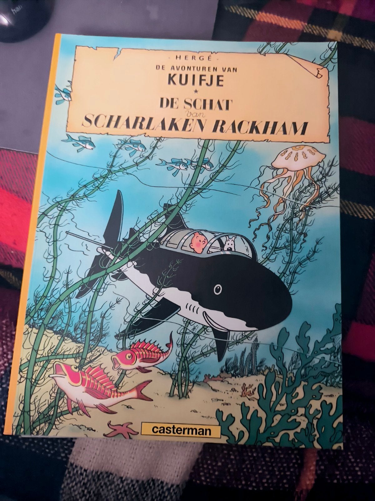 Kuifje - de schat van scharlaken rackham, Boeken, Ophalen of Verzenden, Hergé
