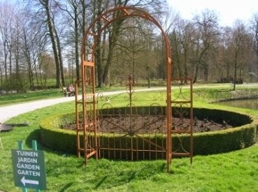 tuinpoort in smeedijzer, Ophalen of Verzenden