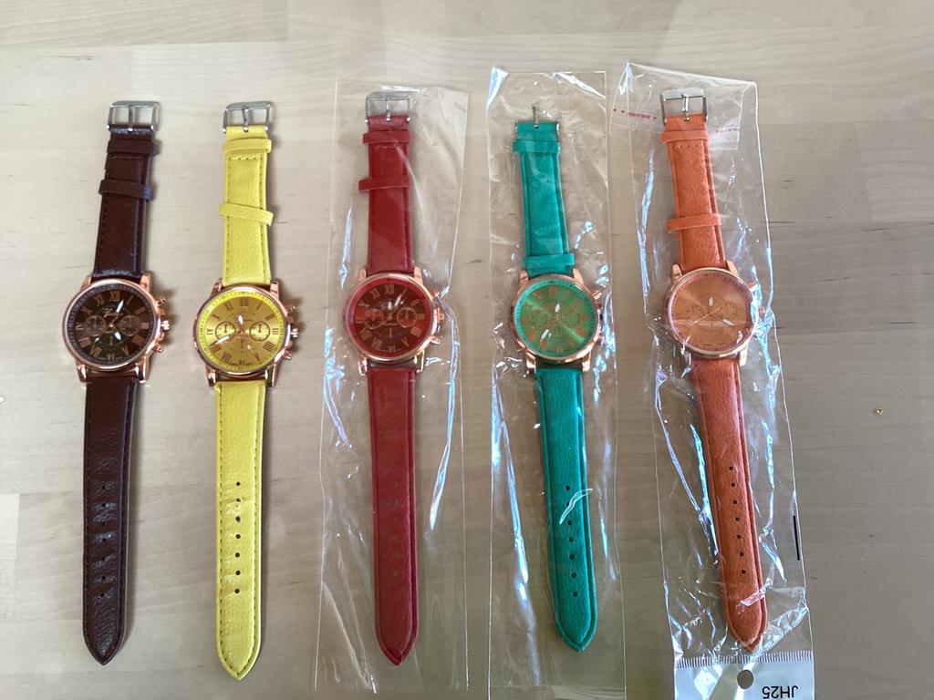 5 horloges samen. Nieuw., Ophalen, Nieuw