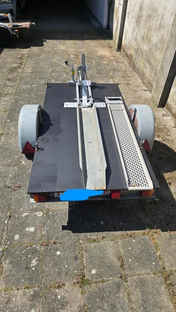 Remorque à moteur, remorque à moto, remorque à moto, Motos, Accessoires | Autre, Enlèvement, Utilisé