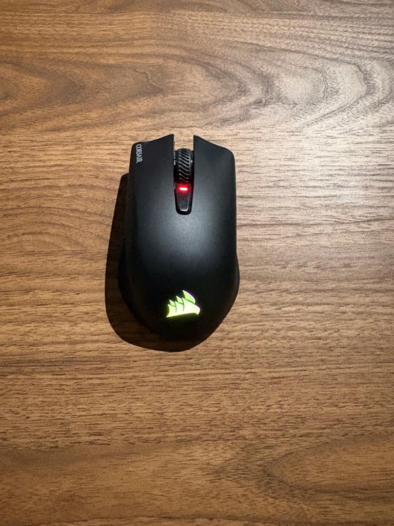 Corsair harpoon RGB wireless muis, Ophalen, Zo goed als nieuw, Muis
