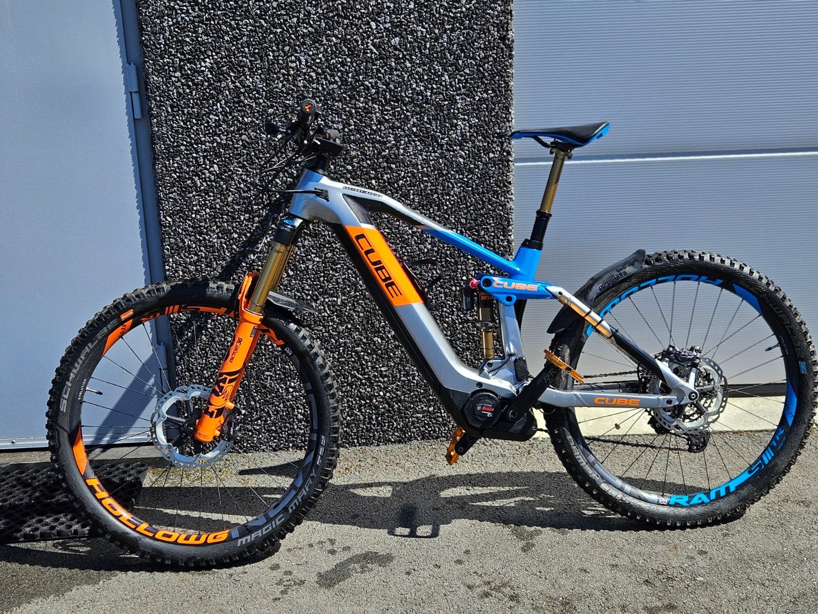 Vélo hybrid, Ophalen
