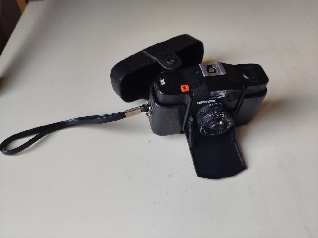 Minox 35GL (beschadigde sluiter), Audio, Tv en Foto, Fotocamera's Analoog, Verzenden, Gebruikt, Compact, Overige Merken