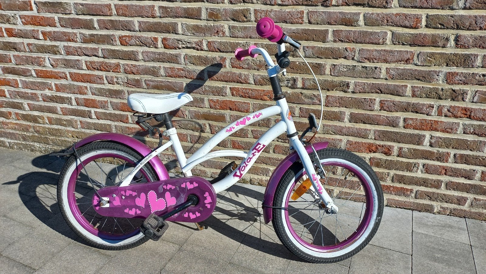 Volare 16 inch meisjes fiets, Fietsen en Brommers, Ophalen