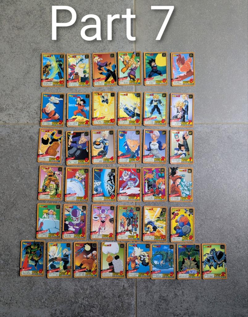 Dragon Ball Super Battle deel 7 volledige reg TBE-kaarten, Verzamelen, Speelkaarten, Jokers en Kwartetten, Ophalen of Verzenden