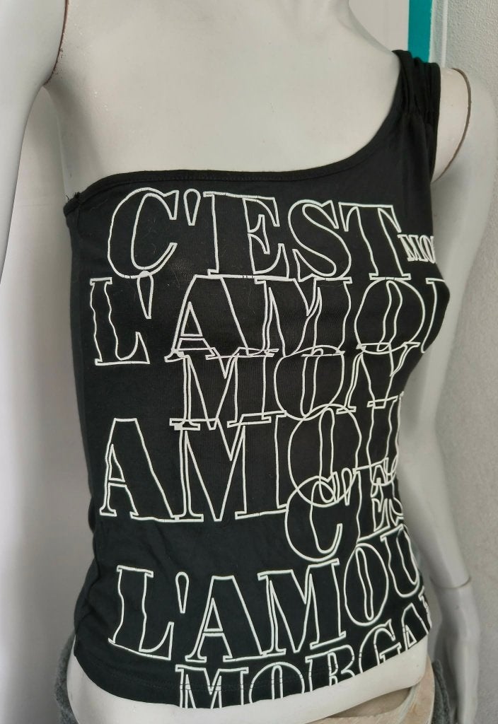 Top Morgan M noir à épaules dénudées, Vêtements | Femmes, Tops, Sans manches, Taille 38/40 (M), Enlèvement ou Envoi, Morgan
