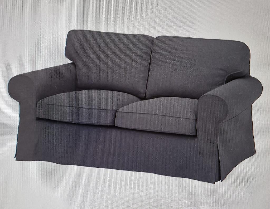 Zetel - tweezit EKTORP Ikea - afritsbare hoes - nieuw, Huis en Inrichting, Ophalen, Nieuw, Tweepersoons, Rechte bank