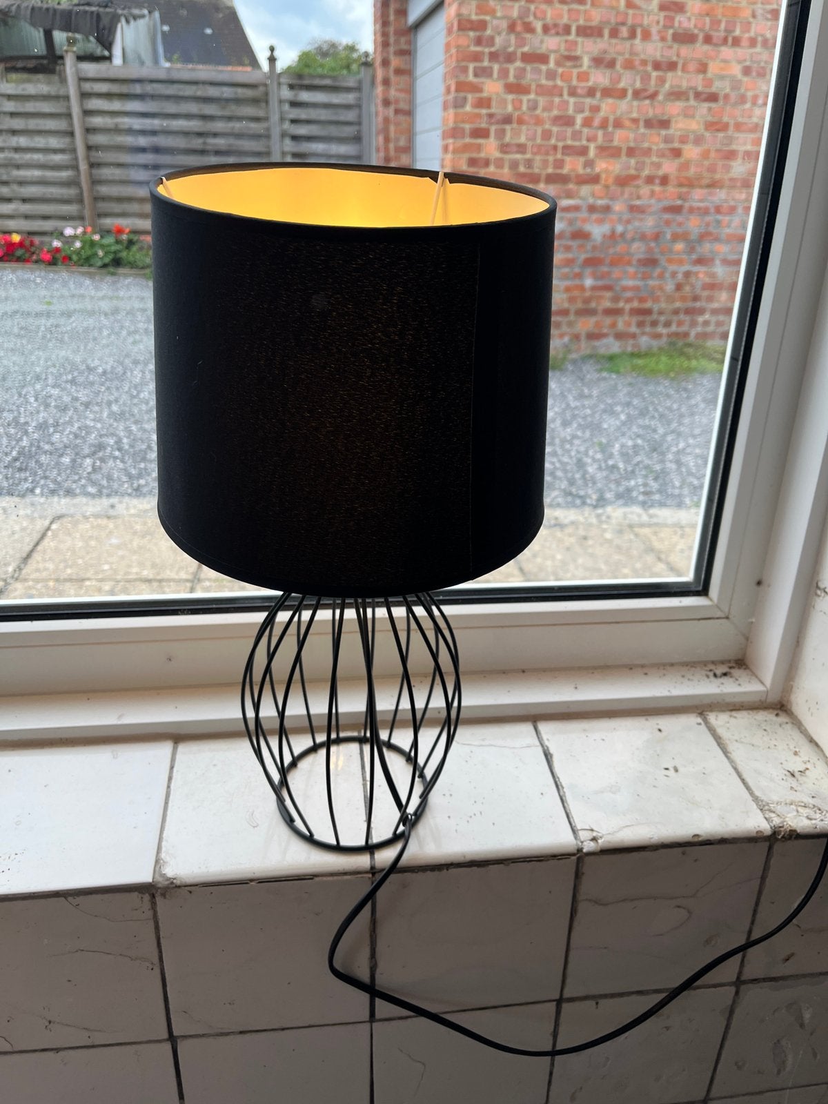 Moderne sfeerlamp, Ophalen, Zo goed als nieuw