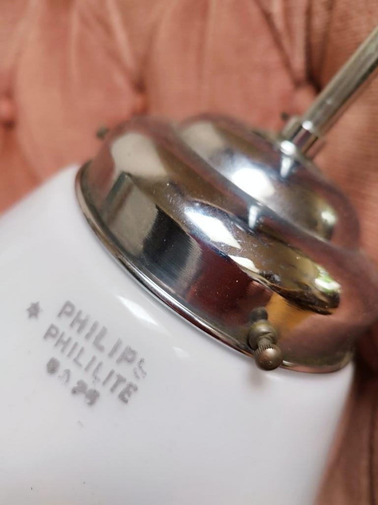 Jaren 30 opaline lamp Philips phililite, Antiek en Kunst, Ophalen