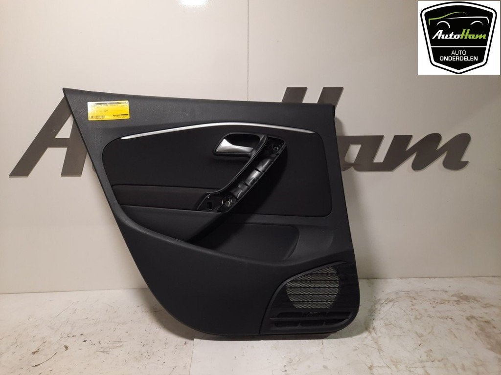 PANNEAU DE PORTE ARRIÈRE GAUCHE Volkswagen Polo V (6R), Utilisé, Volkswagen