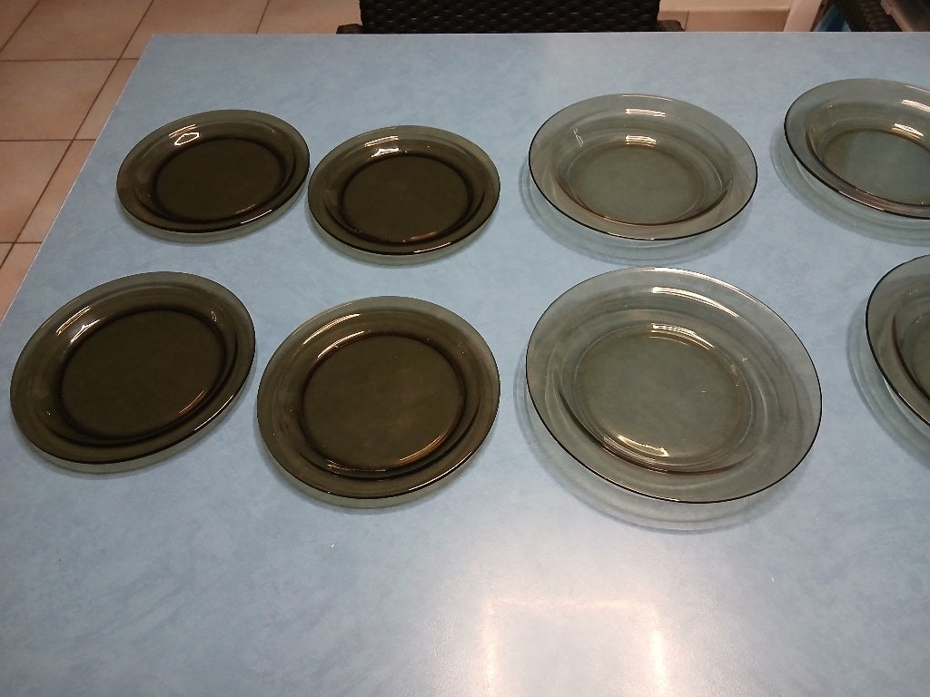 Vaisselle en verre - 16 pièces, Maison & Meubles, Verre, Enlèvement, Utilisé, Autres styles