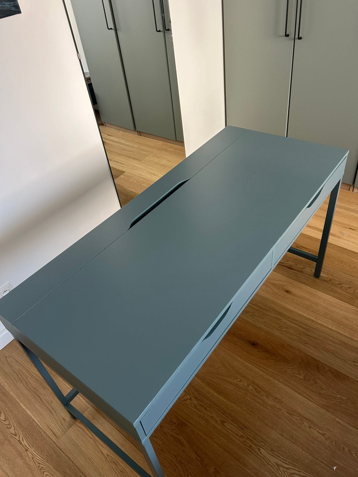 Bureau Ikea Alex, 132 cm, Avec tiroirs, Enlèvement, Utilisé