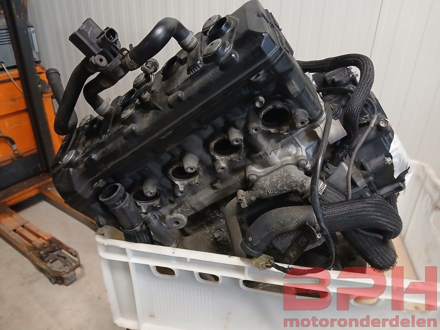 Motorblok Suzuki GSX-R 750 K8 - K9 - L0 2008 t/m 2010 GSXR e, Ophalen, Gebruikt, -, -