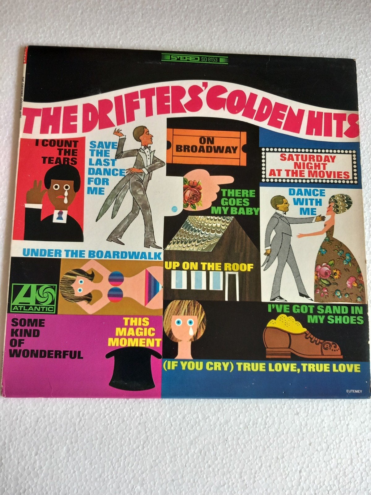 THE DRIFTERS GOLDEN HITS .1968 USA LP, Enlèvement ou Envoi, LP
