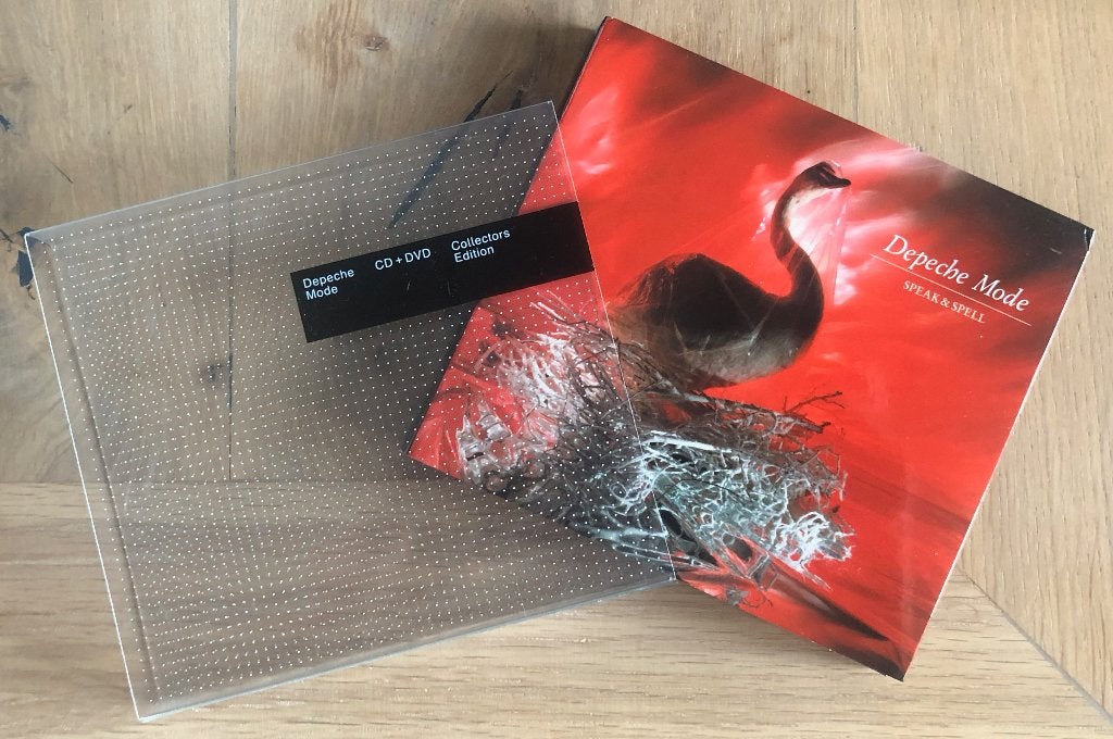 DEPECHE MODE - Speak & spell ( SACD & DVD ), Cd's en Dvd's, Cd's | Rock, Zo goed als nieuw, Electronic Rock, Album, Digipak, Inclusief DVD
