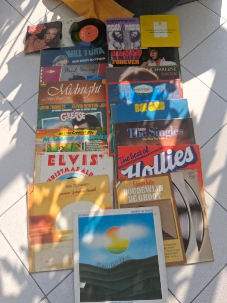 70 tal LP s, Cd's en Dvd's, Vinyl | Nederlandstalig, Ophalen