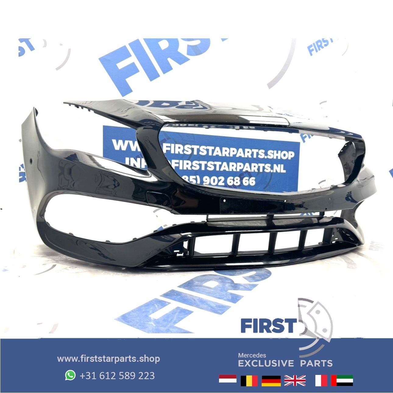 W117 BUMPER C117 X117 CLA FACELIFT AMG VOORBUMPER A117880940