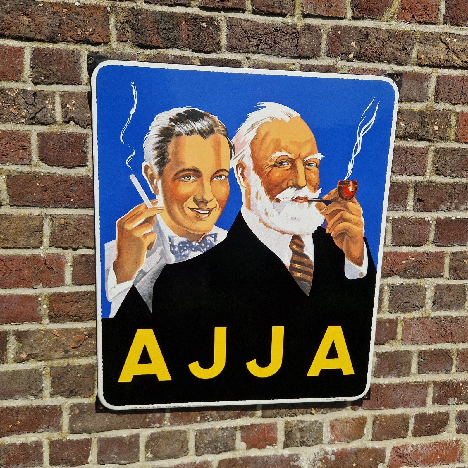 Emaille Ajja 1953, Verzamelen, Ophalen