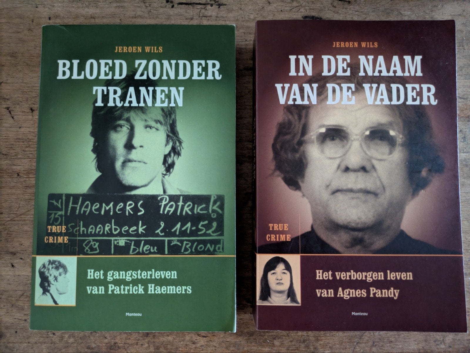 2 Boeken Jeroen Wils / True Crime / Samen 25 eur, Enlèvement ou Envoi