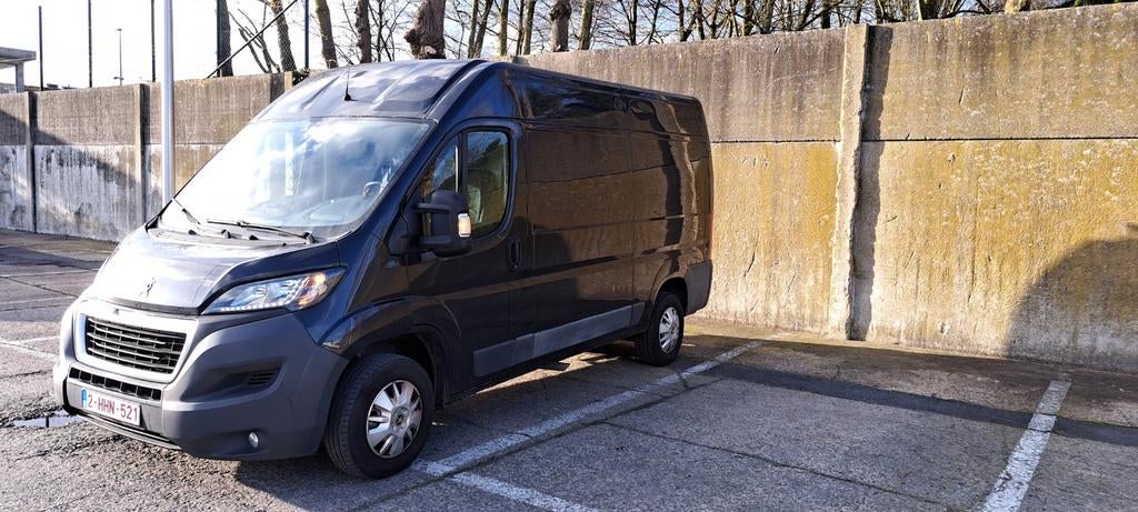 Peugeot boxer 2016 Euro6b, Auto's, Peugeot, Voorwielaandrijving, Stof, Zwart, 5 deurs