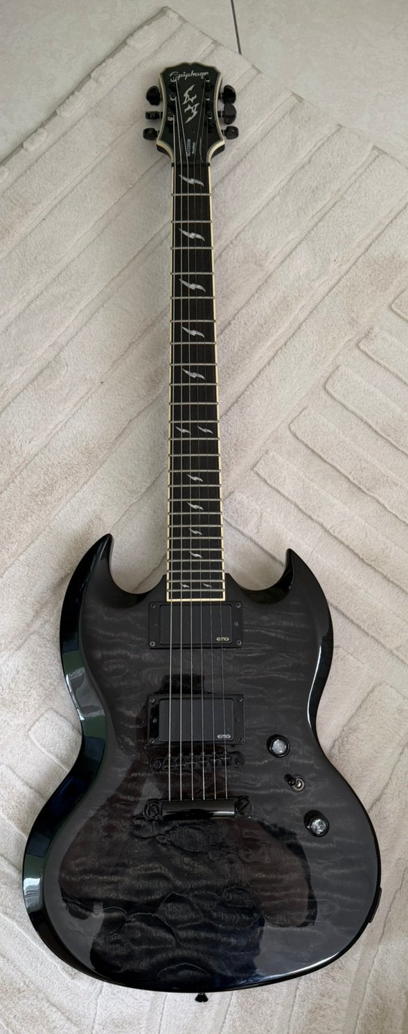 Guitare Ephiphone SG Custom, Musique & Instruments, Instruments à corde | Guitares | Électriques, Enlèvement, Comme neuf