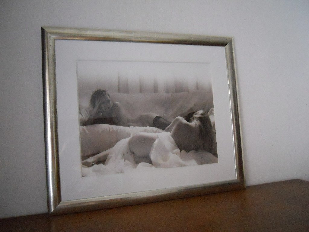 Kunstfotografie — Zwart-witte LGBT-naakte vrouwen, Ophalen of Verzenden, Foto, Fotografie, Gesigneerd