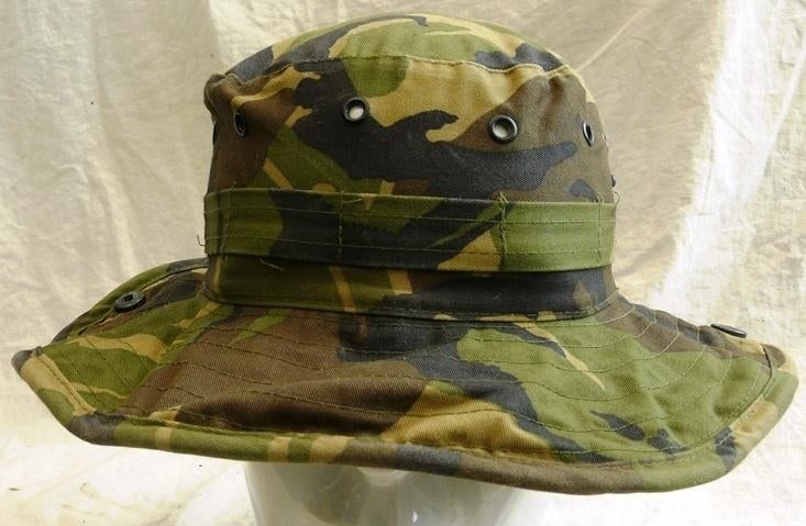Hoed / Pet Zomer, Woodland Camouflage, maat 54, KL, 2007.(1), Enlèvement ou Envoi, Armée de terre, Vêtements ou Chaussures