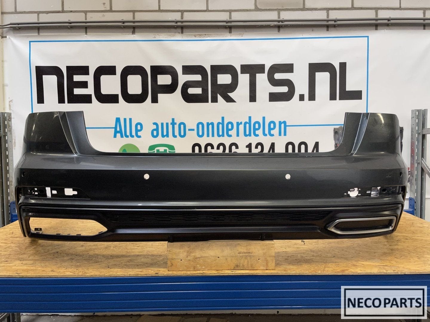 AUDI A6 C8 4K S LINE S6 ACHTERBUMPER SEDAN LIMOUSINE, Arrière, -, -, -