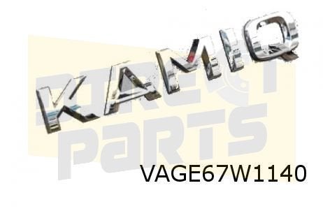 Skoda Kamiq (9/19-1/24) embleem tekst "KAMIQ" op achterklep, Autos : Pièces & Accessoires, Neuf, -, -, Skoda