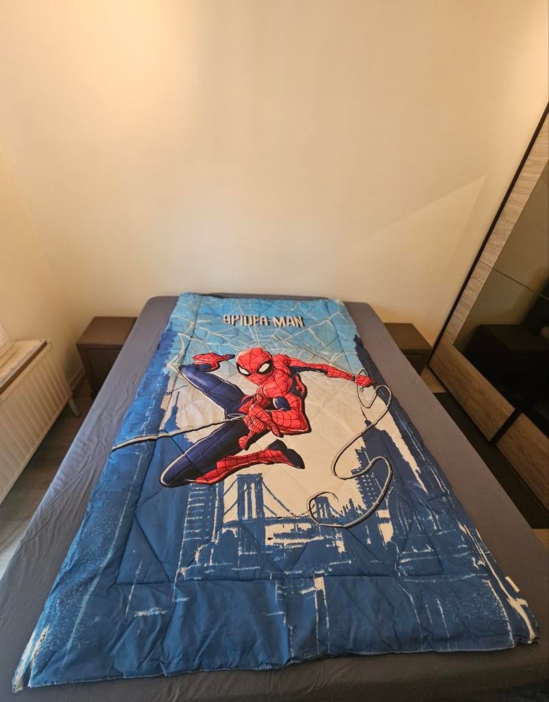 Marvel Spiderman deken 140x200 NIEUW, Nieuw, Ophalen of Verzenden, Deken of Dekbed, Jongetje of Meisje
