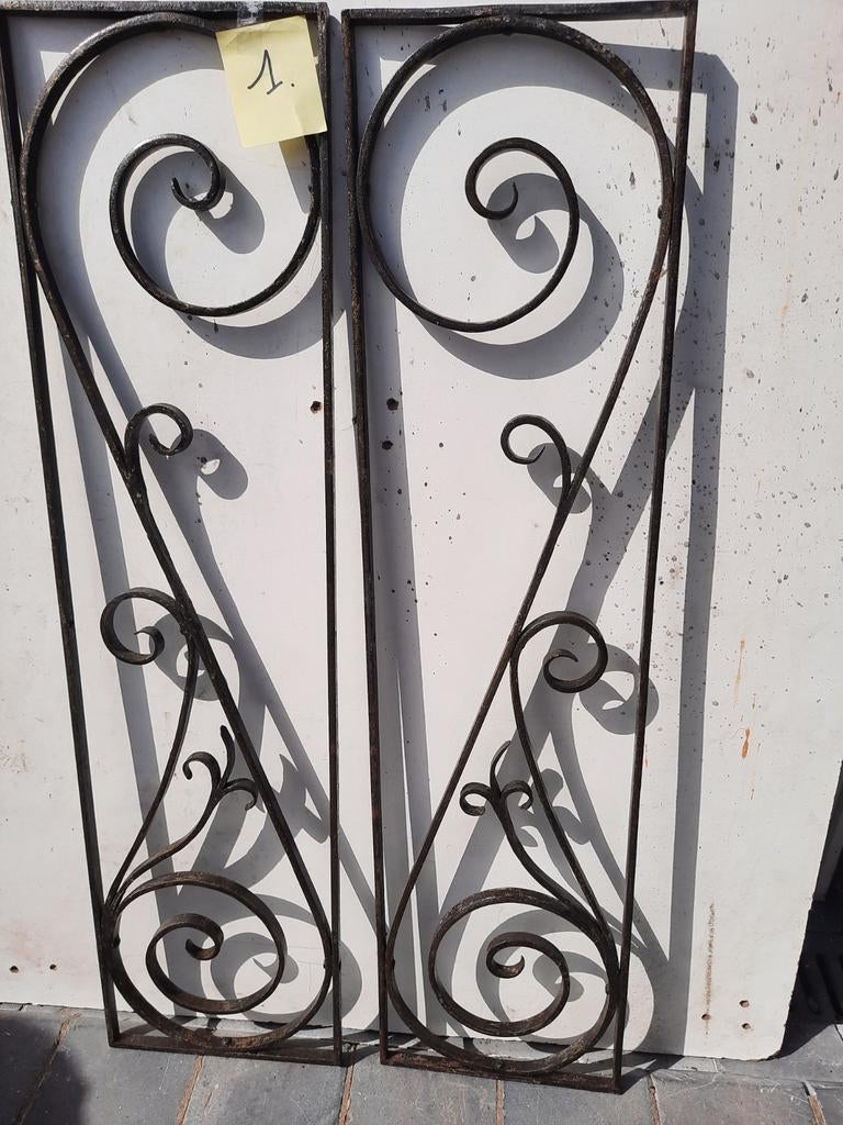 Grilles fer forgé, Enlèvement, Utilisé