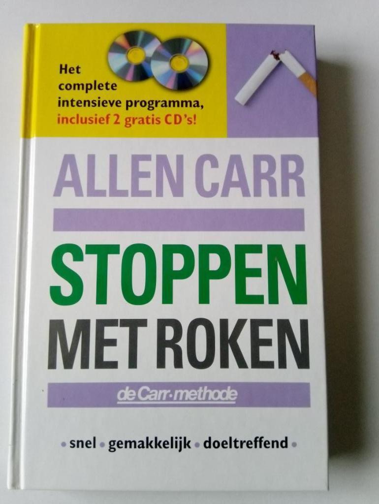🚭Stoppen met roken + 2 CD de Carr methode snel gemakkelijk, Ophalen of Verzenden, Zo goed als nieuw, Gezondheid en Conditie, Allen Carr