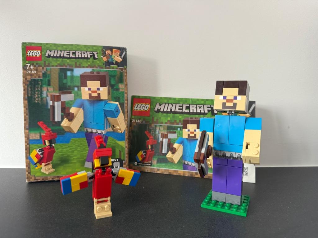 Lego Minecraft 21148, Ophalen, Zo goed als nieuw, Complete set, Lego