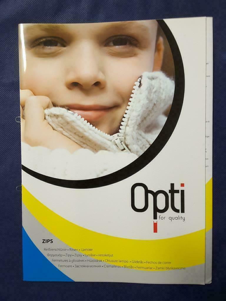 Kleurenkaart OPTI ritsen (ritsen), Hobby en Vrije tijd, Naaien en Fournituren, Ophalen of Verzenden, Zo goed als nieuw, Overige typen