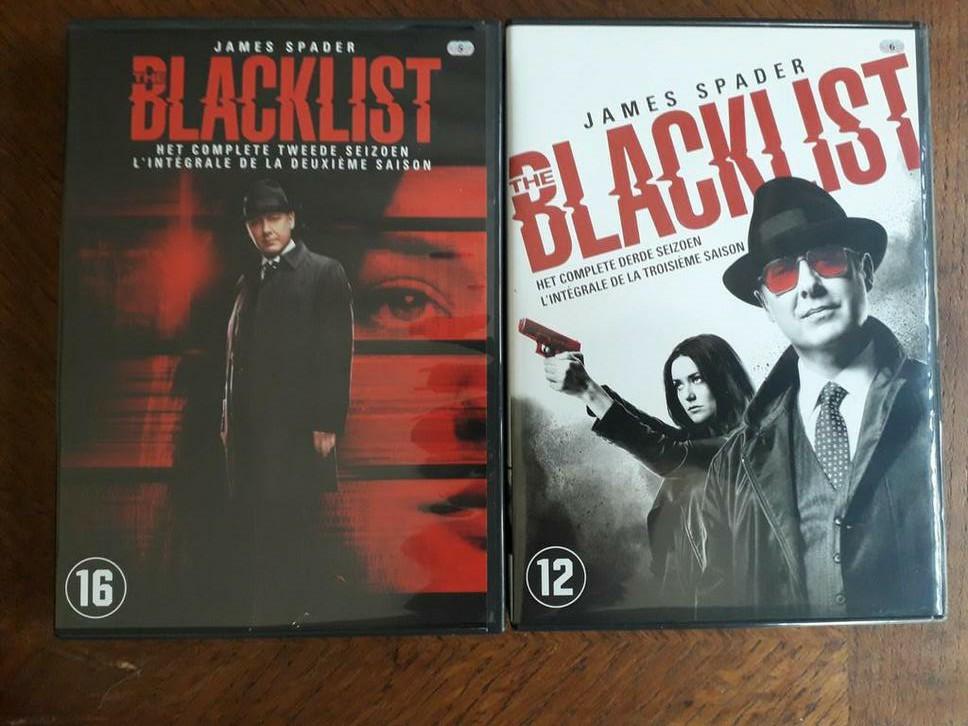 2 x dvd box The blacklist, Cd's en Dvd's, Ophalen of Verzenden, Zo goed als nieuw, Thriller