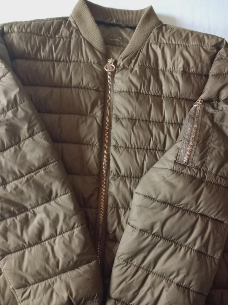 Jas  tussenseizoen, winter, zomer, Ophalen of Verzenden, Zo goed als nieuw, Maat 38/40 (M), Groen