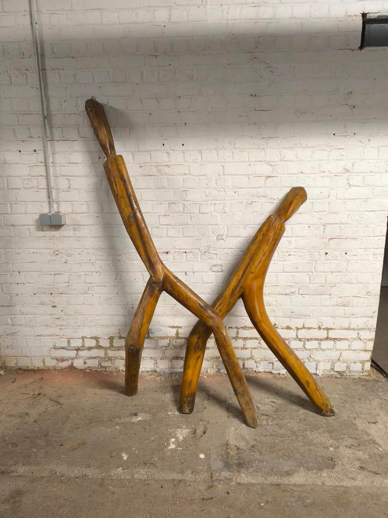 Sculpture de Roland Lavianne . 180 cm., Antiquités & Art, Enlèvement ou Envoi
