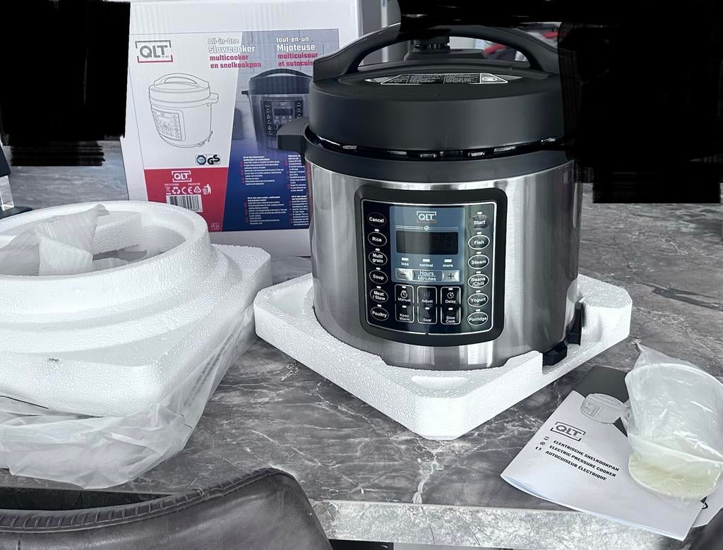 QLT multicooker NIEUW IN DOOS!, Elektronische apparatuur, Slowcookers, Nieuw, Timer, Vaatwasmachinebestendig, Ophalen of Verzenden