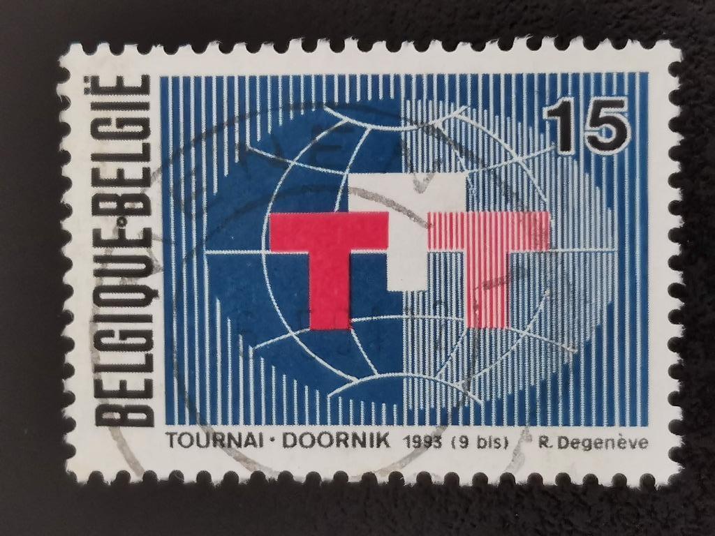 Belgique 1993 - Triennale de tissage de tapis à Tournai, Enlèvement ou Envoi, Affranchi