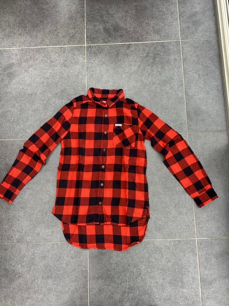 Rood geruit hemd, Enlèvement ou Envoi, Chemise ou Chemisier, Comme neuf, Garcia
